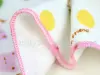 Four-layer gauze handkerchief, saliva wipes, breastfeeding wipes, baby products, small square towels, printed small square towels details Picture